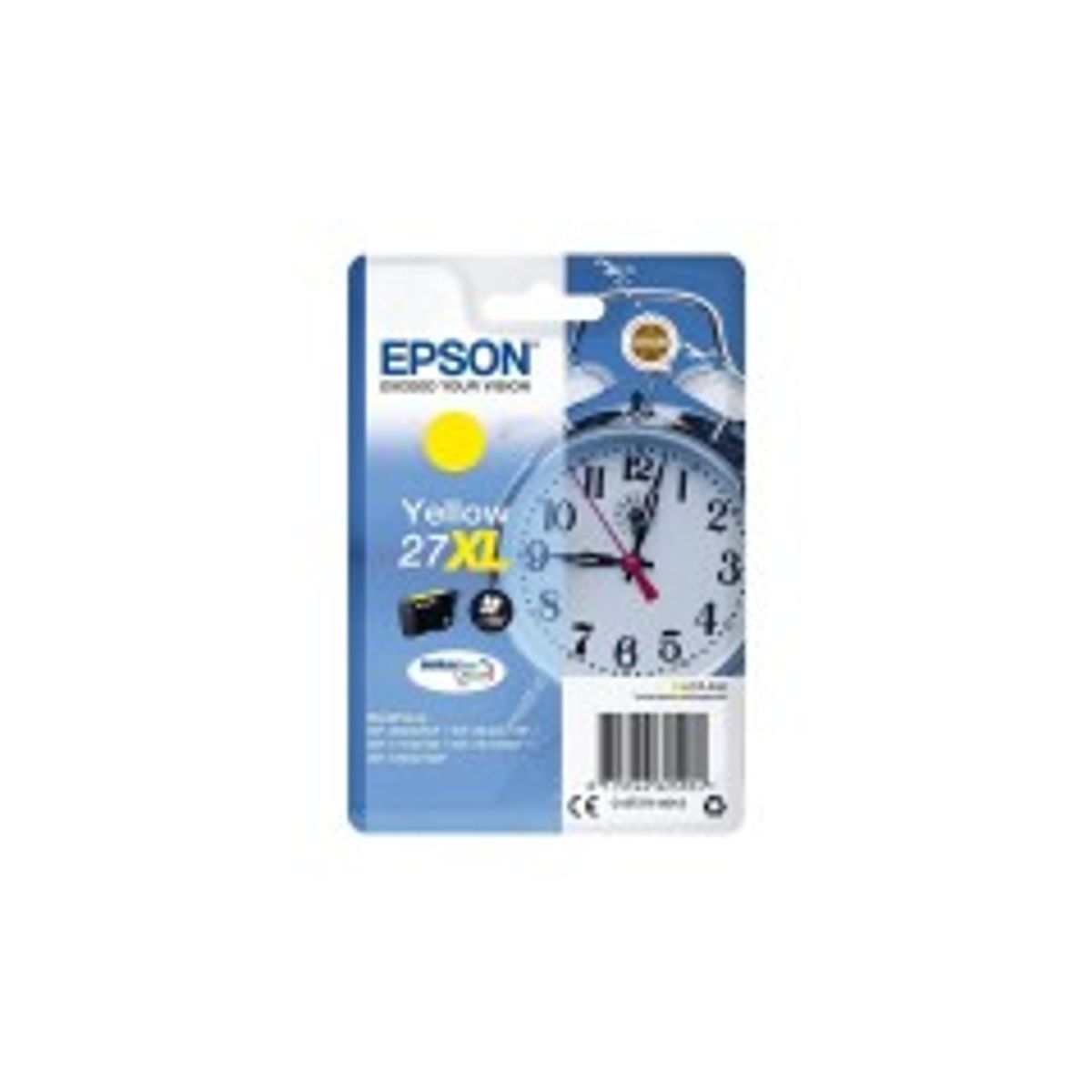 Epson 27XL Gul 1100 sider Blæk C13T27144012