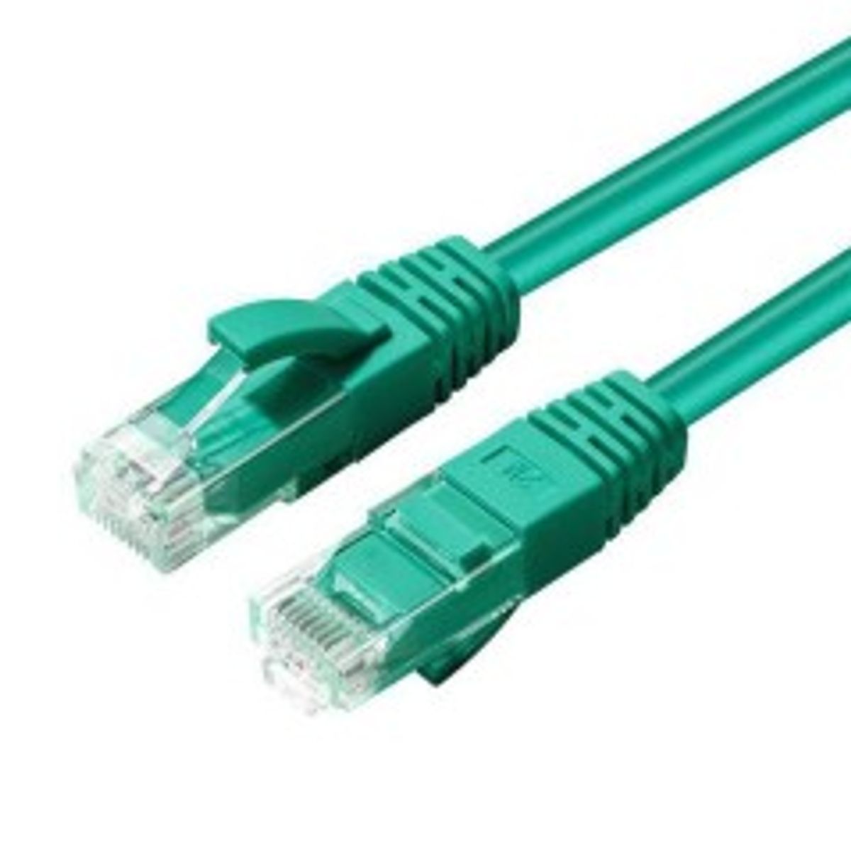 MicroConnect U/UTP CAT5e 0.5M Green PVC