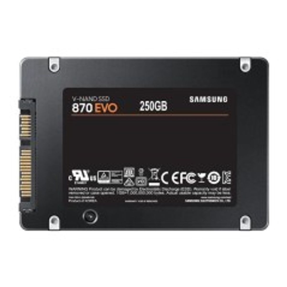 Samsung 870 EVO Solid state-drev MZ-77E250B 250GB 2.5 Serial ATA-600