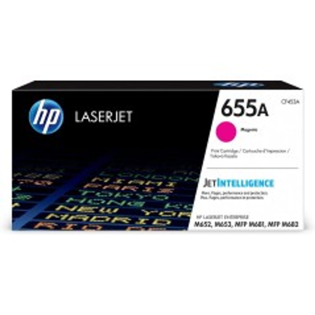 HP 655A Magenta 10500 sider Toner CF453A