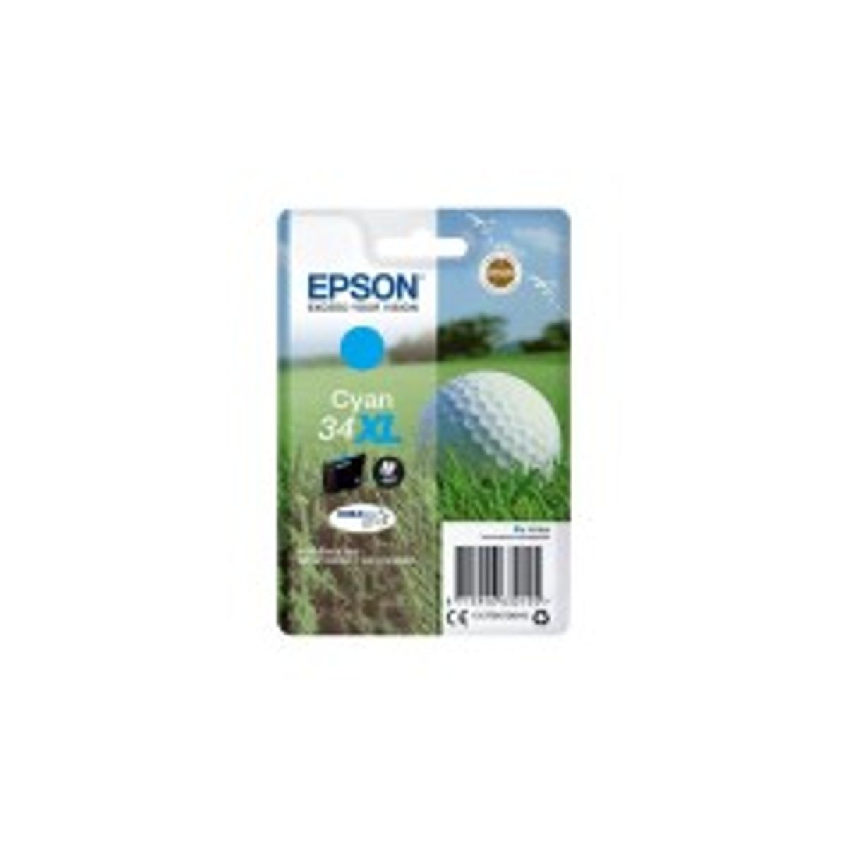 Epson 34XL Cyan 950 sider Blæk C13T34724010