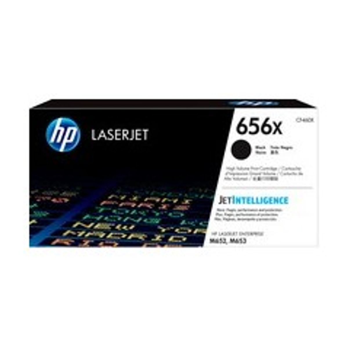 HP 656X Sort 27000 sider Toner CF460X