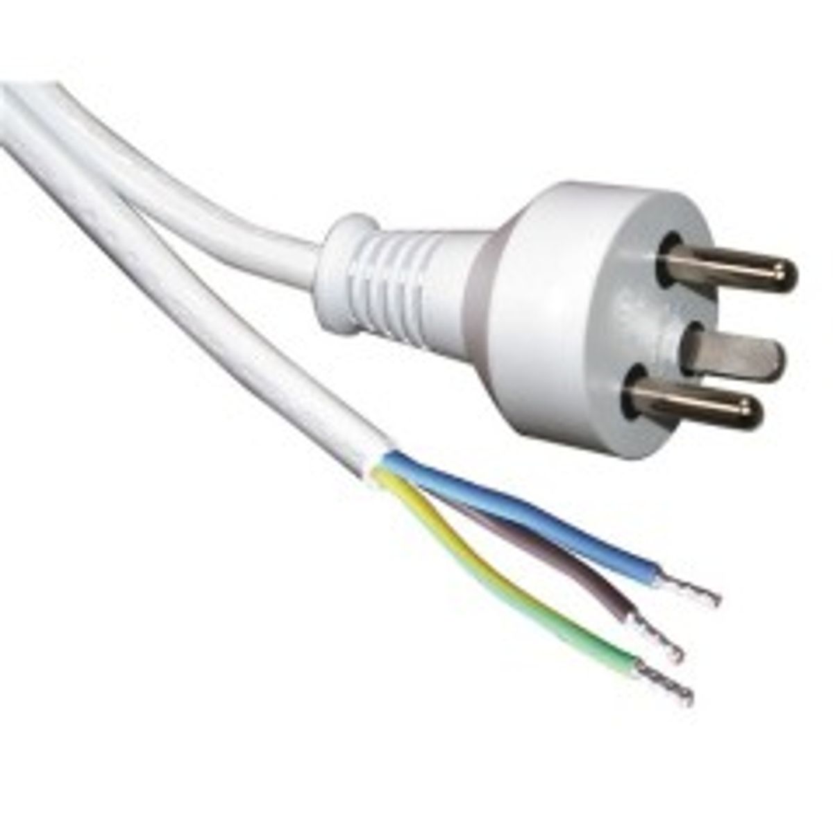 Roline Power Cable White 2 M Power