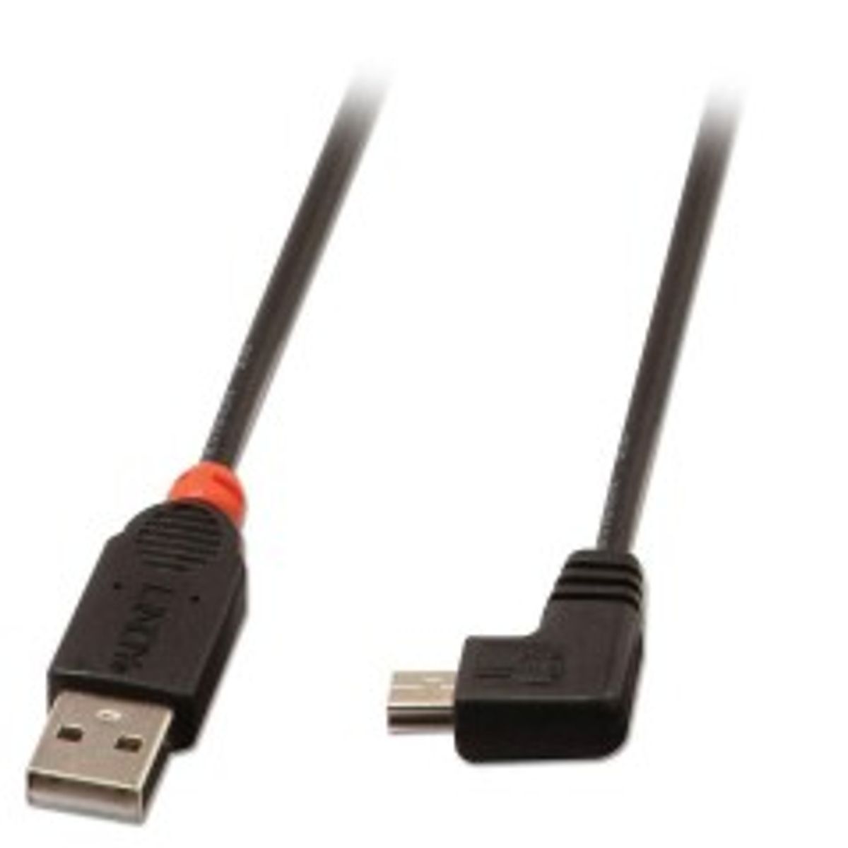 Lindy Usb2.0 A/Mini-B 90 Degree 1M