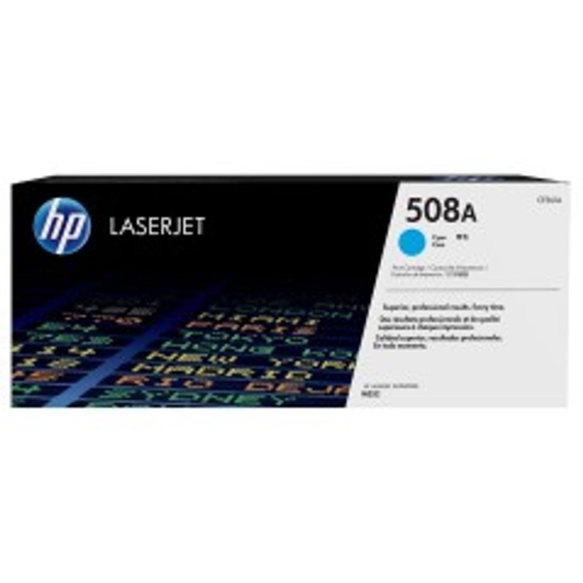 HP Toner Cyan Pages 5.000 508A