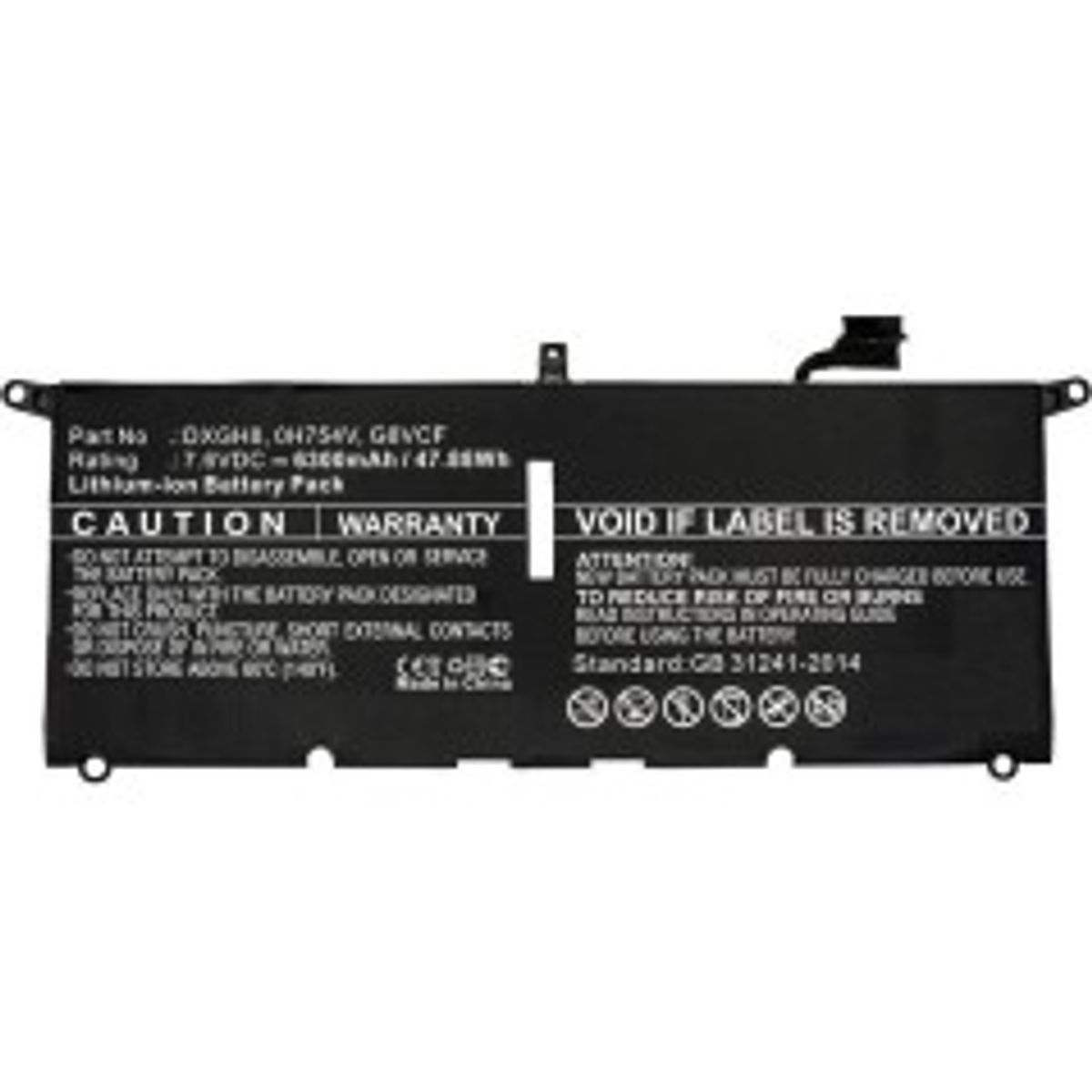 CoreParts Laptop Battery for Dell 48Wh