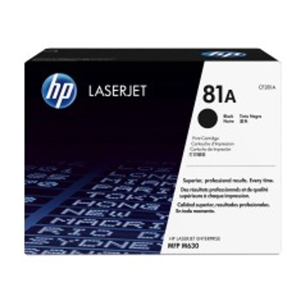 HP 81A Sort 10500 sider Toner CF281A