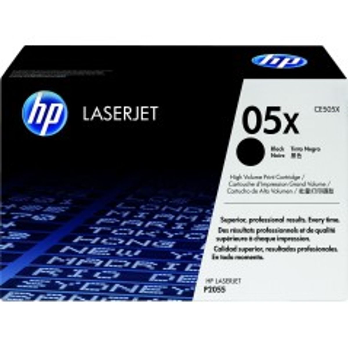 HP 05X Sort 6500 sider Toner CE505X