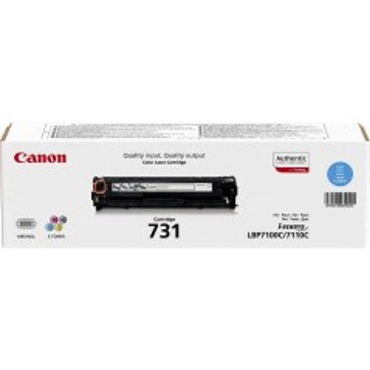 Canon 731 C Cyan 1500 sider Toner 6271B002