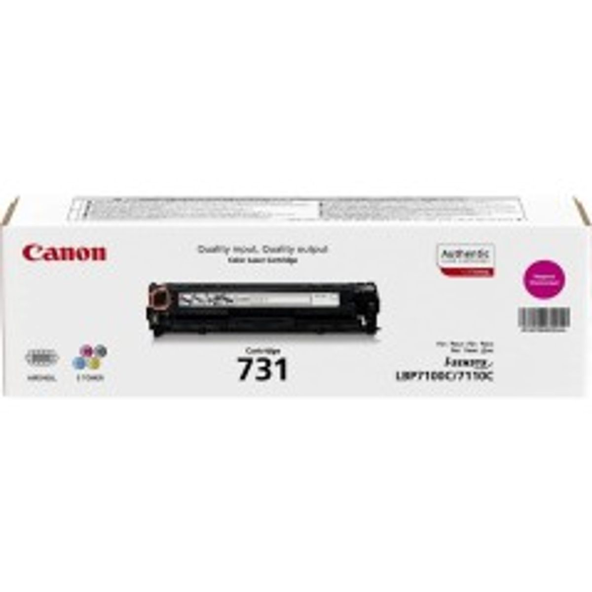 Canon 731 M Magenta 1500 sider Toner 6270B002