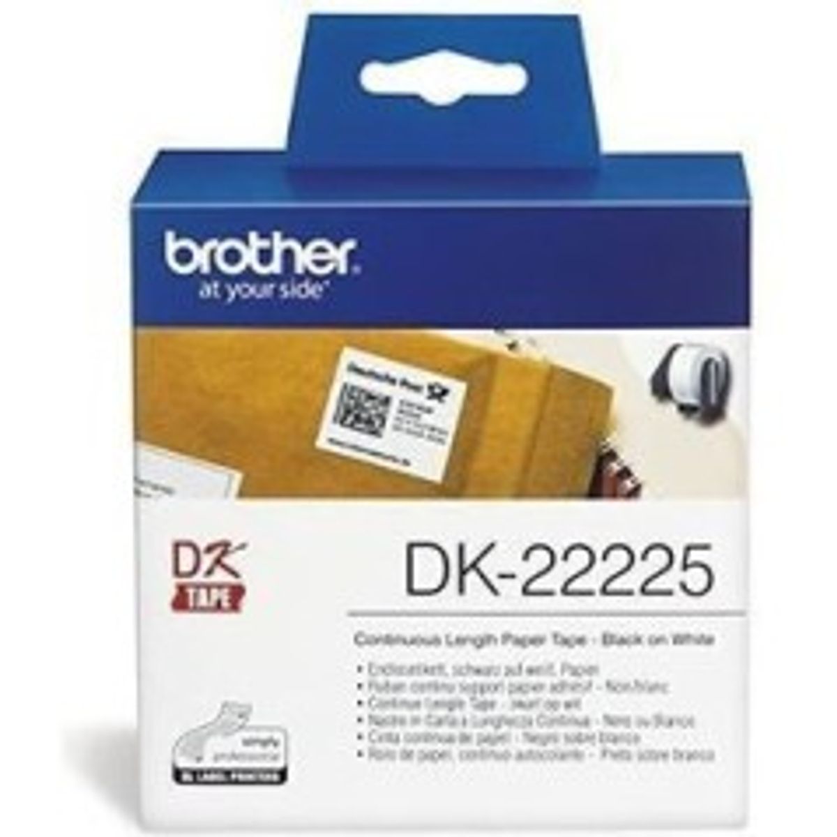 Brother DK-22225 Fortløbende mærkater (3,8 cm x 30,5 m) 1rulle(r)