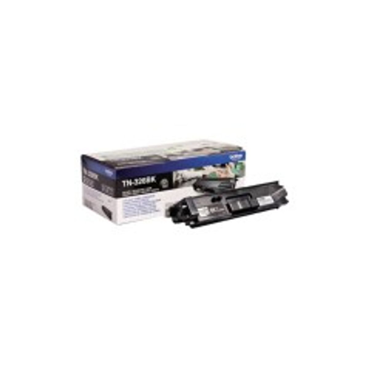 Brother TN 326BK Sort 4000 sider Toner