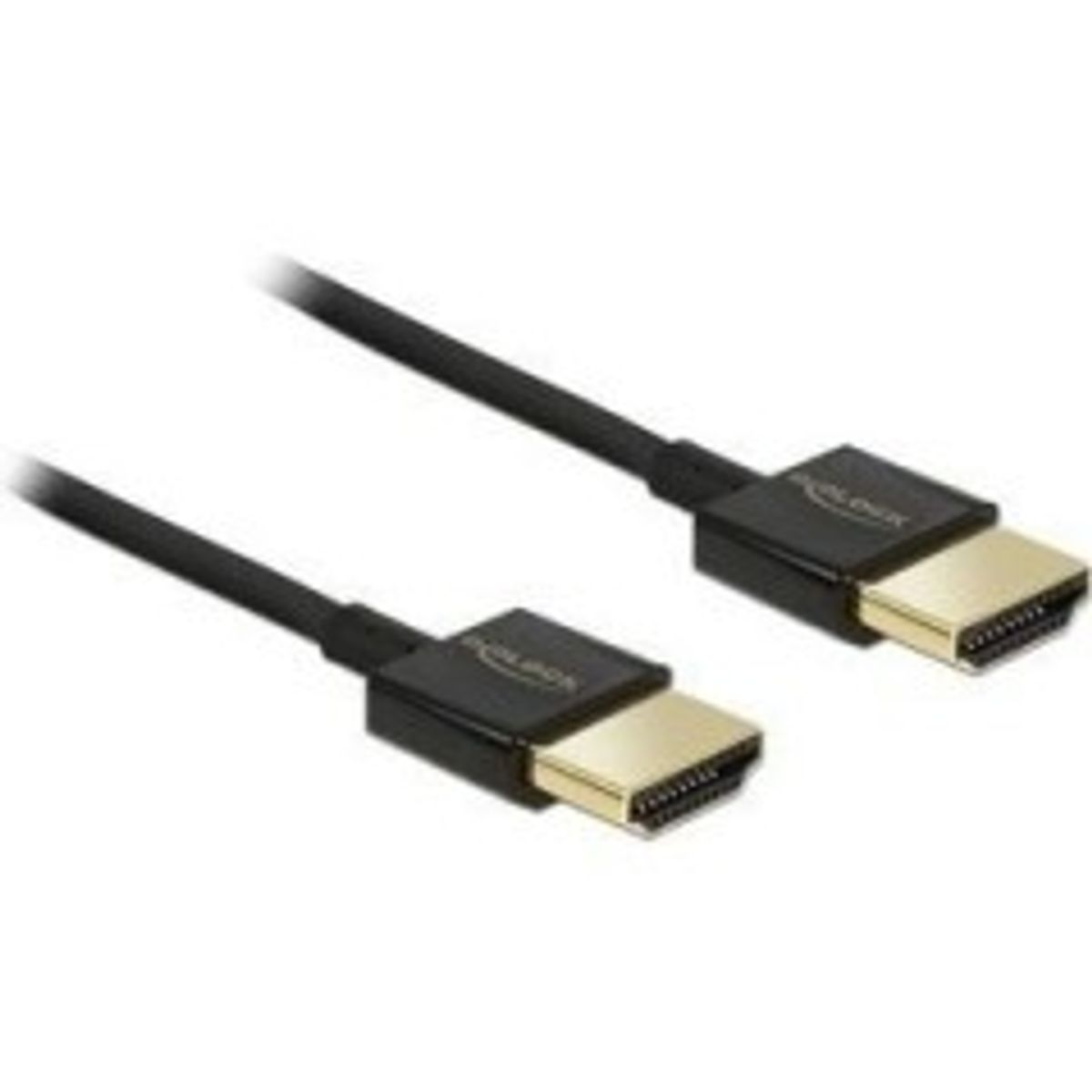 DeLOCK HDMI han - HDMI han 1.5 m Sort