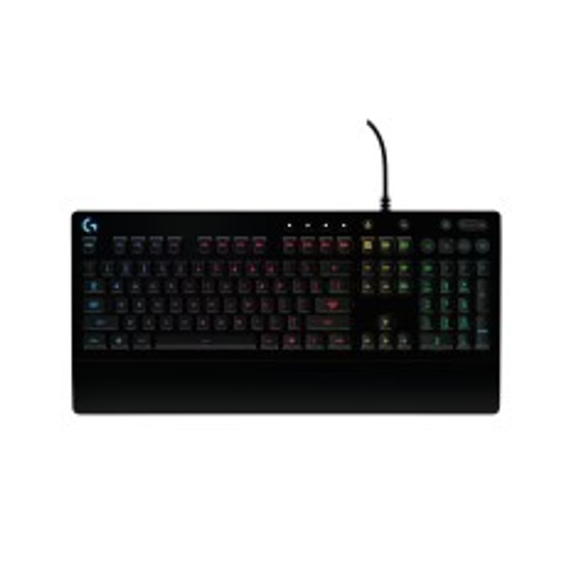 Logitech Prodigy G213 Tastatur 16,8 millioner farver Kabling Dansk/Finsk/Norsk/Svensk