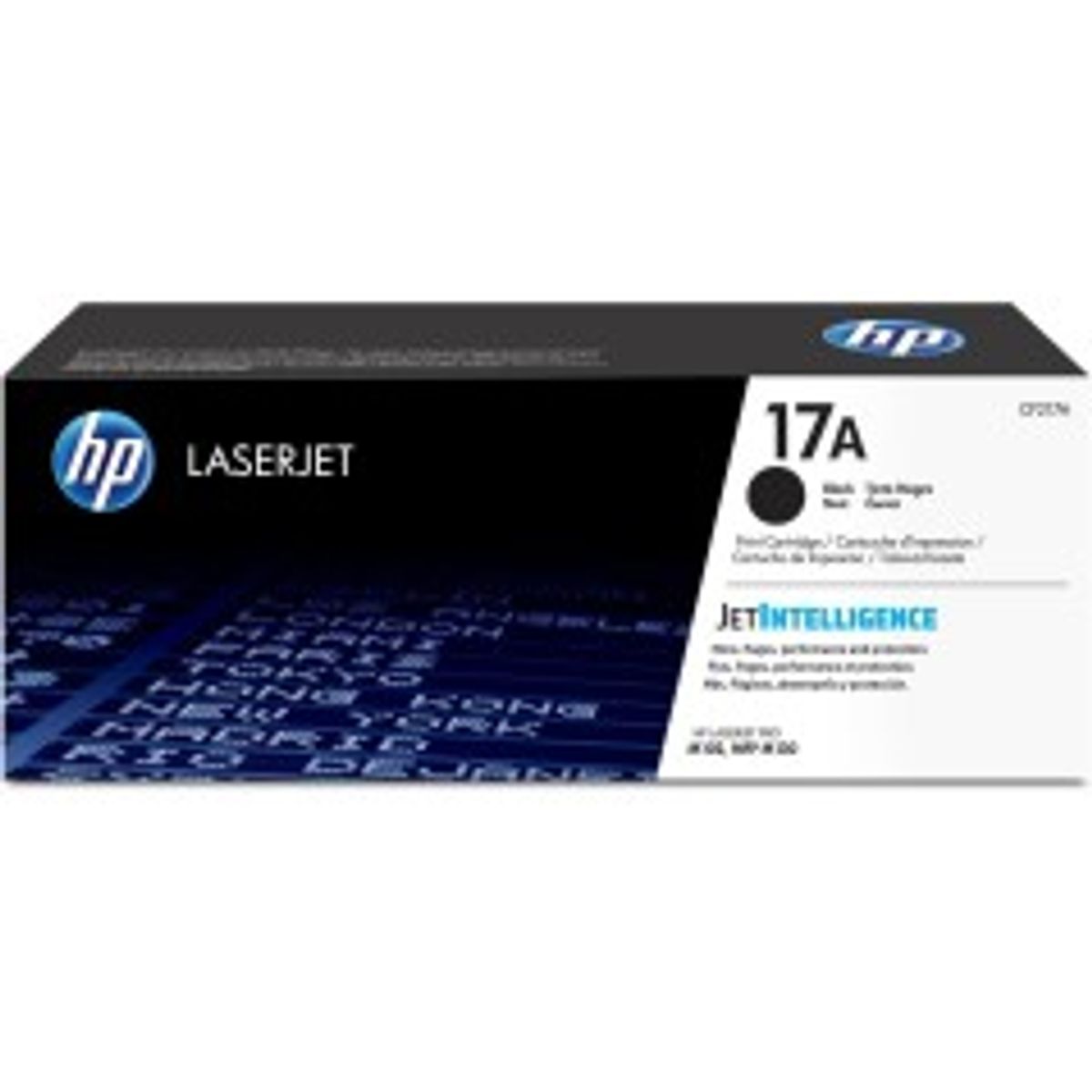 HP 17A Sort 1600 sider Toner CF217A