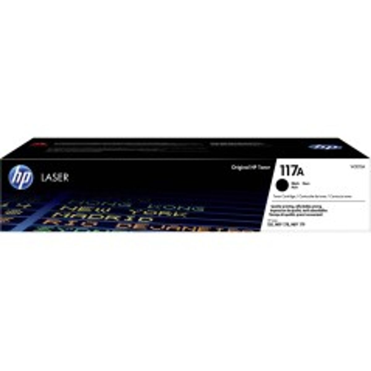 HP 117A Sort 1000 sider Toner W2070A