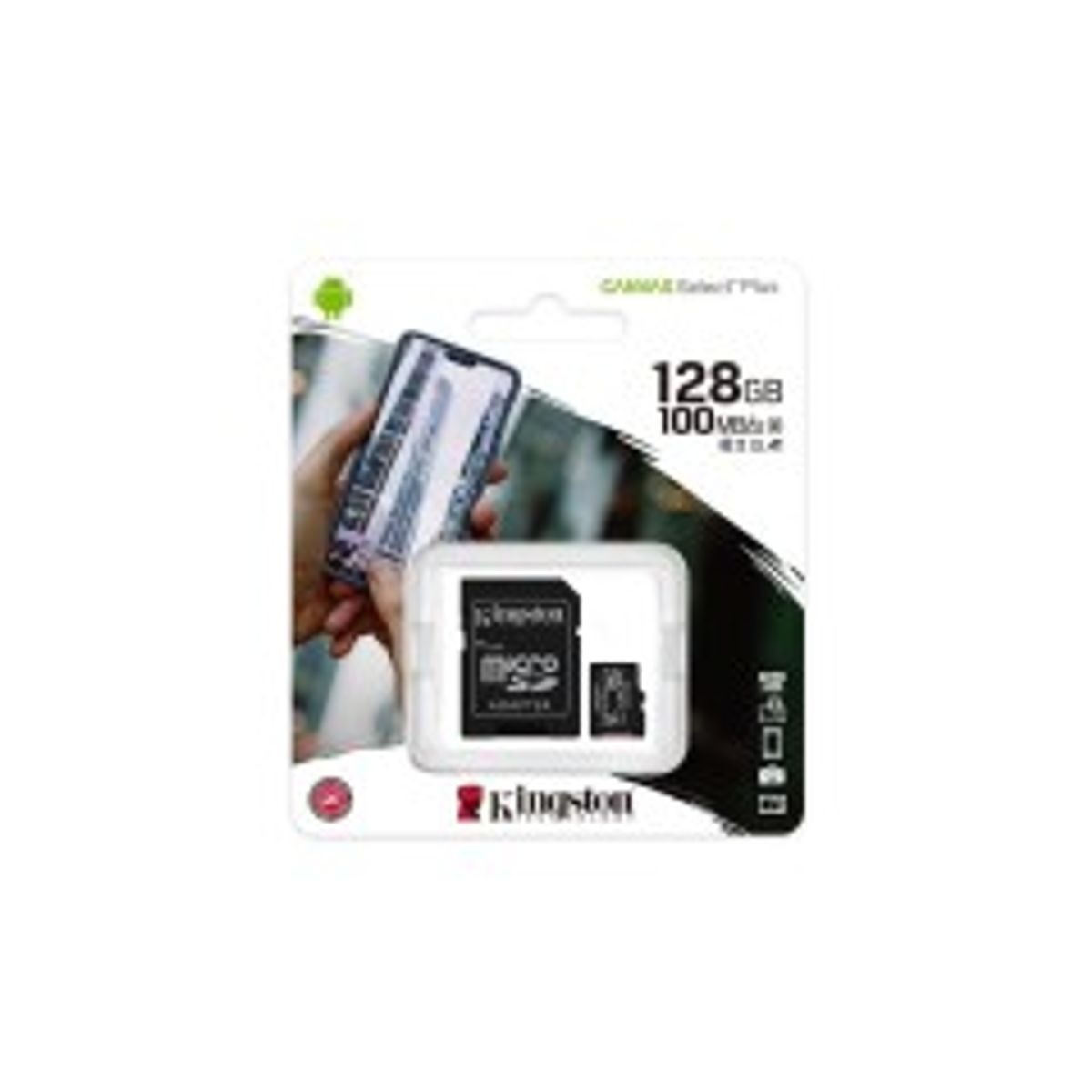 Kingston Canvas Select Plus microSDXC 128GB 100MB/s