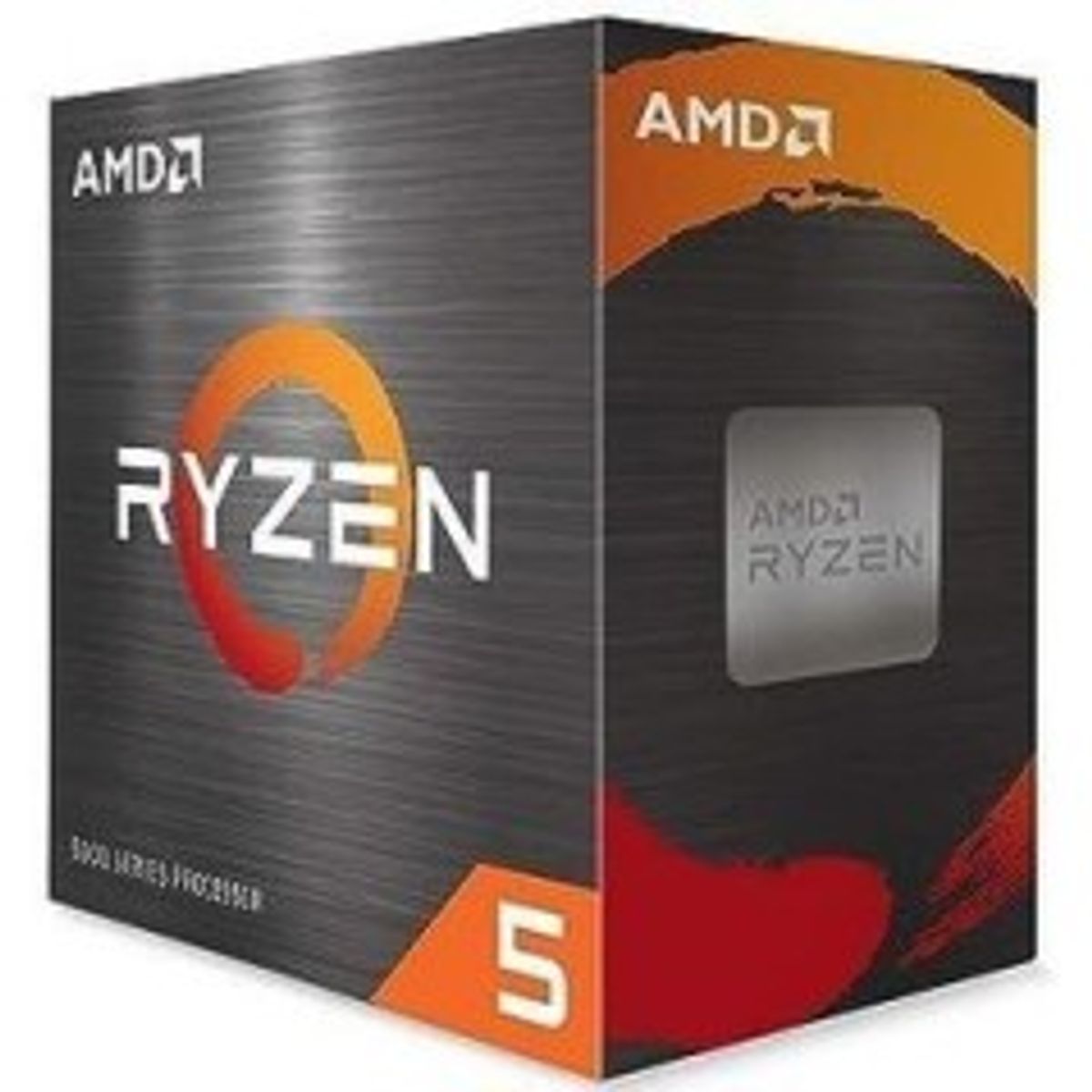 AMD CPU Ryzen 5 5600X 3.7GHz 6 kerner AM4 (PIB - m/køler)