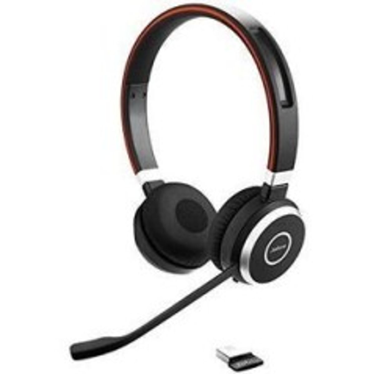 Jabra Evolve 65 SE MS Stereo Trådløs Headset Sort