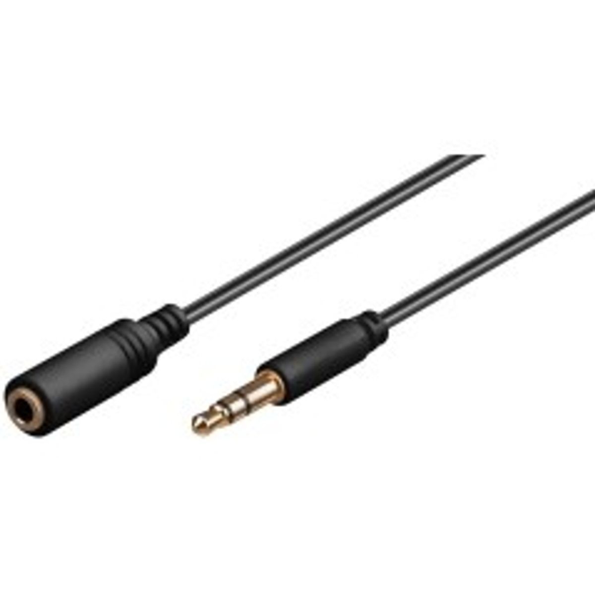 MicroConnect Headphone & AUX Cable, 1m