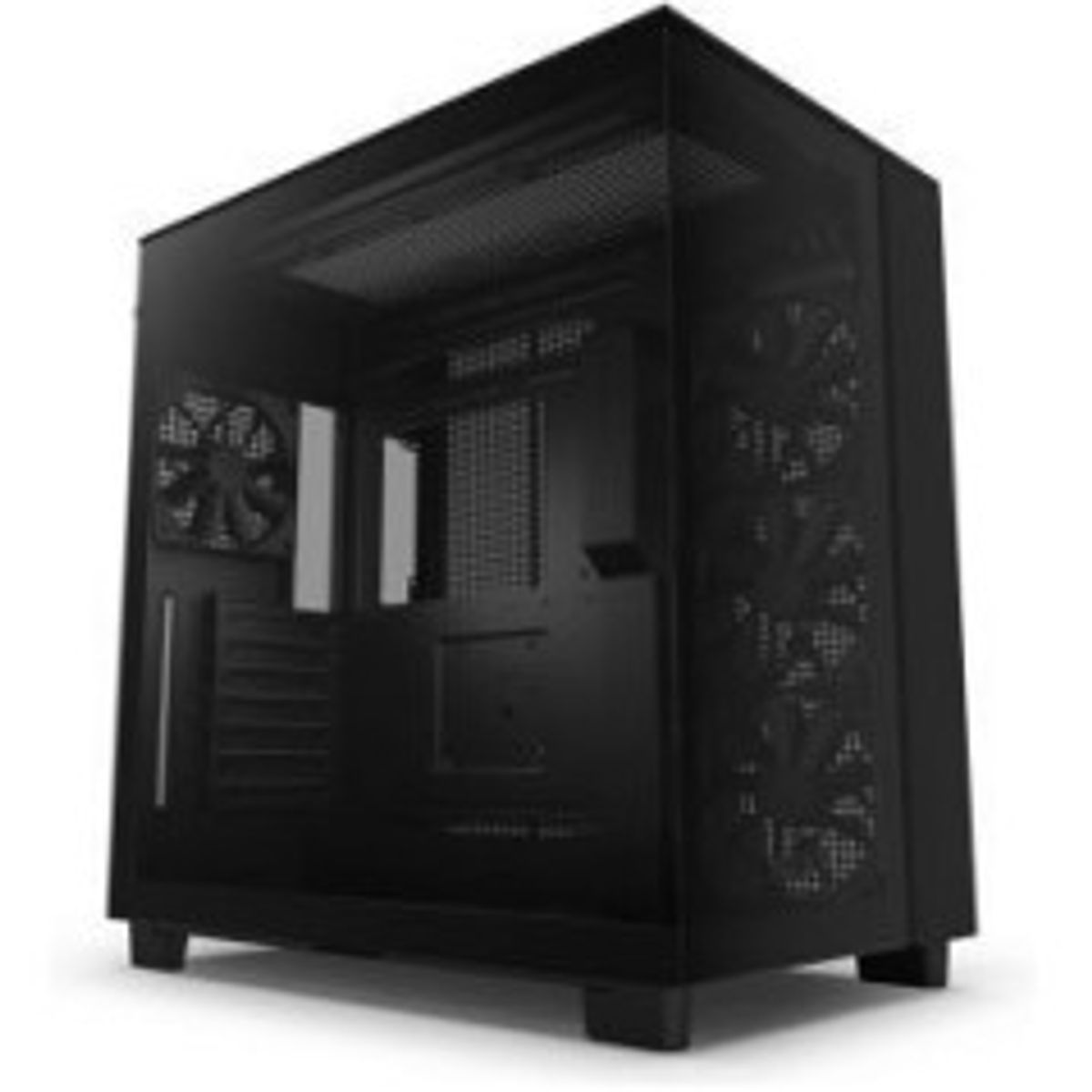 NZXT H series H9 Flow Tårn ATX Ingen strømforsyning Sort