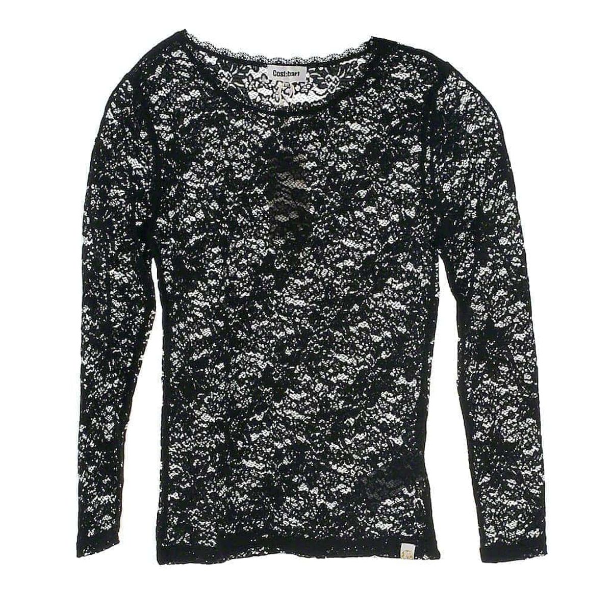 Cost:bart blonde top l/s, sort, Verona - 140 - S