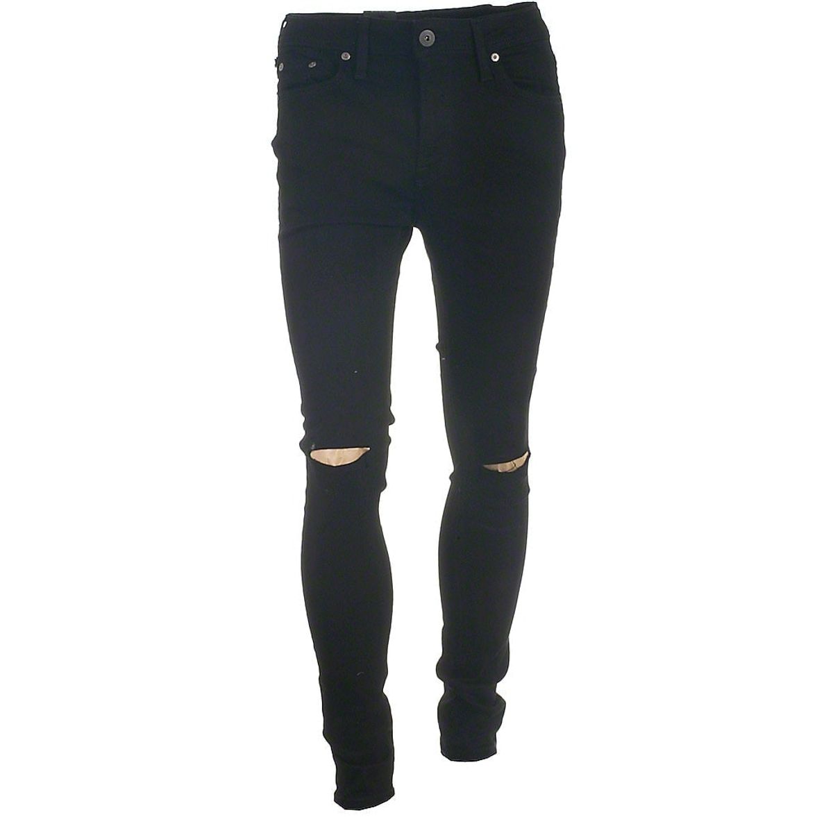 Jack & Jones kneecut jeans, sort, Liam - 194 - W36 - &quot;32