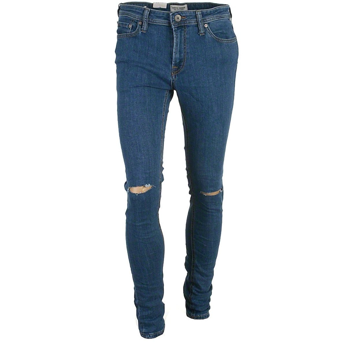 Jack & Jones jeans, blå denim, Liam kneecut - 188 - W34 - &quot;32