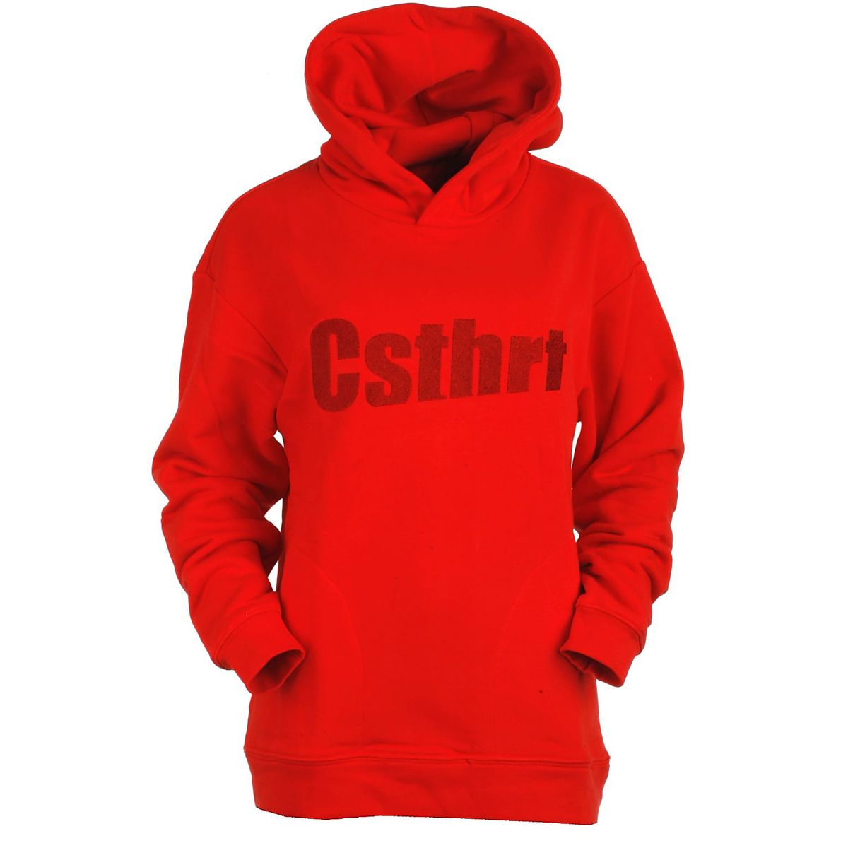 Cost:bart hood sweat, rød, Caitlyn - 128 - XS