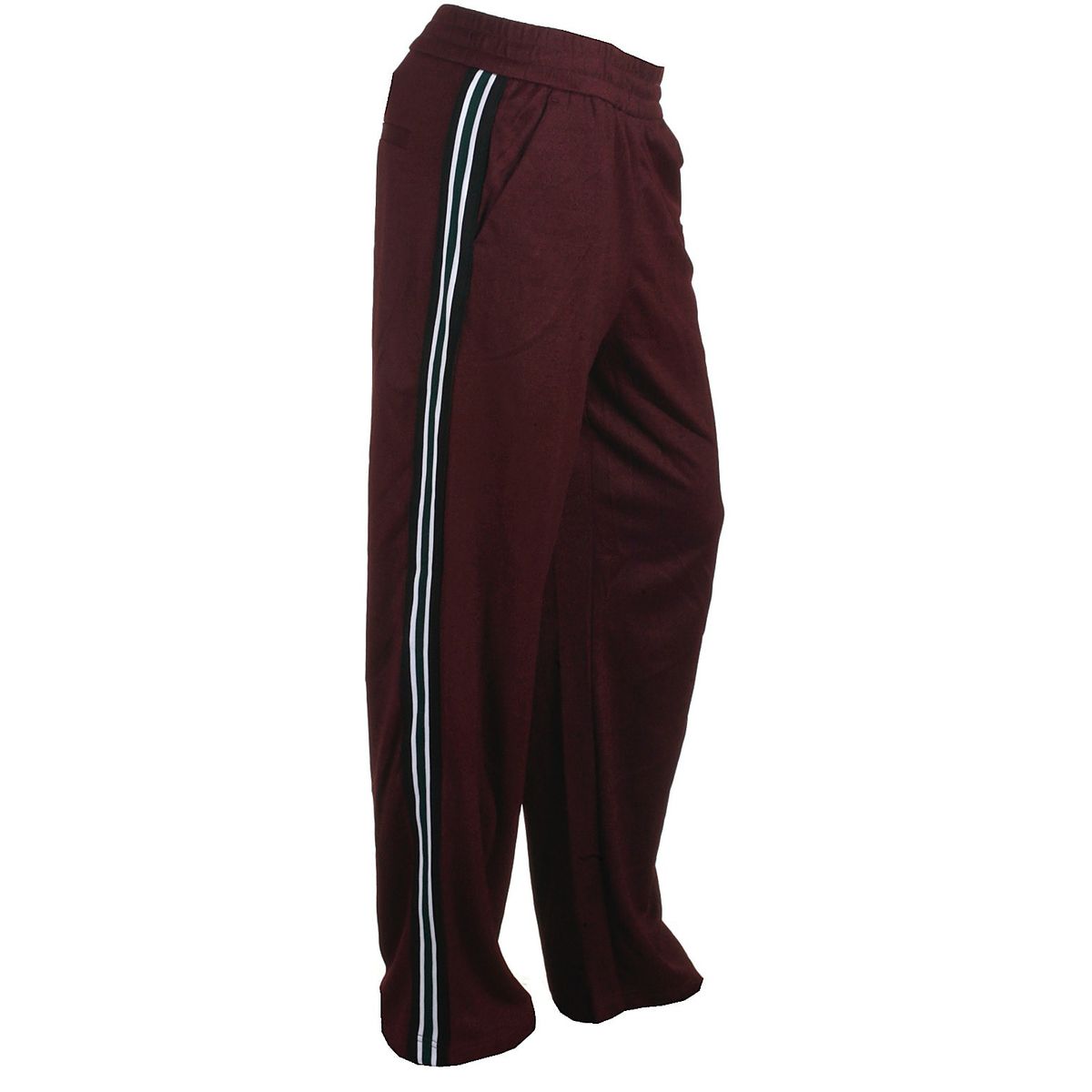 Only loose stripe glitter pant, bordeaux, Missy - 182 - M - "32