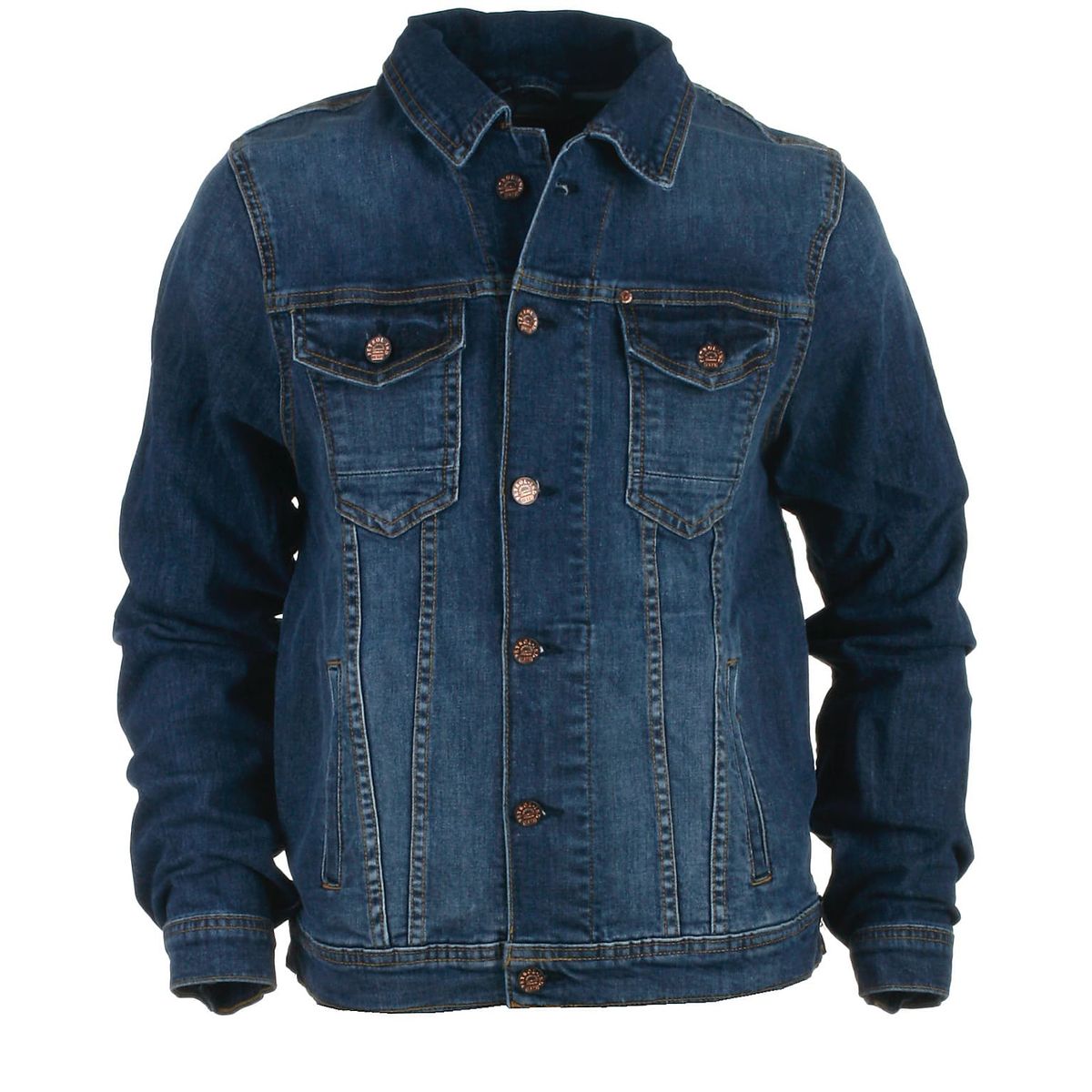 Petrol jakke, denim - 188 - L+ - L