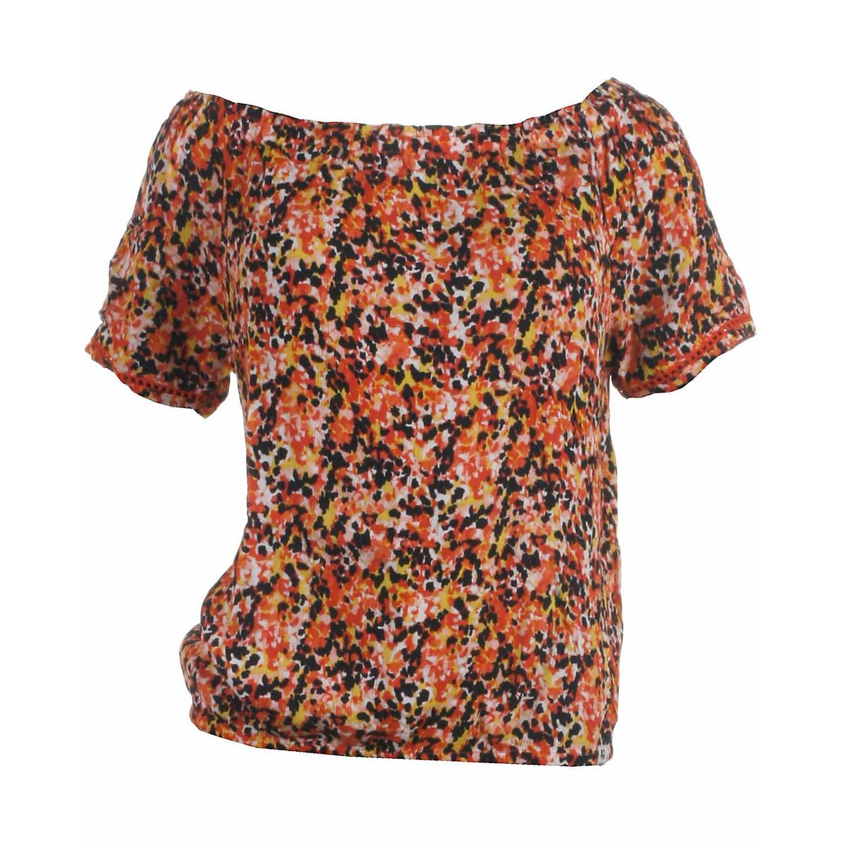 Garcia off-shoulder top s/s, multi - 164 - 164/170