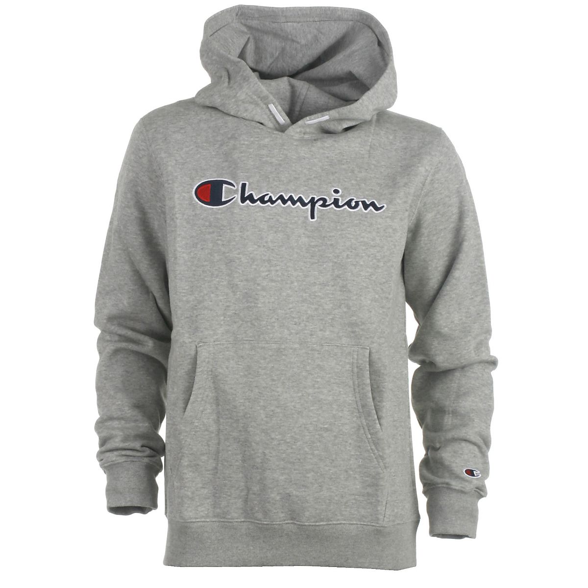 Champion hood sweat, grey - 104 - 3-4år