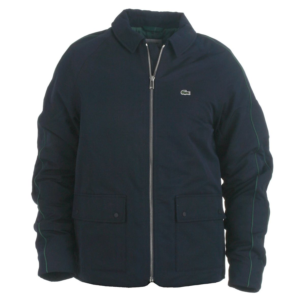 Lacoste jakke, navy - 152 - 12år