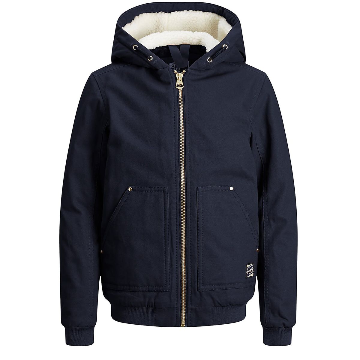 Jack & Jones JR bomber jakke, navy - 152 - 12år