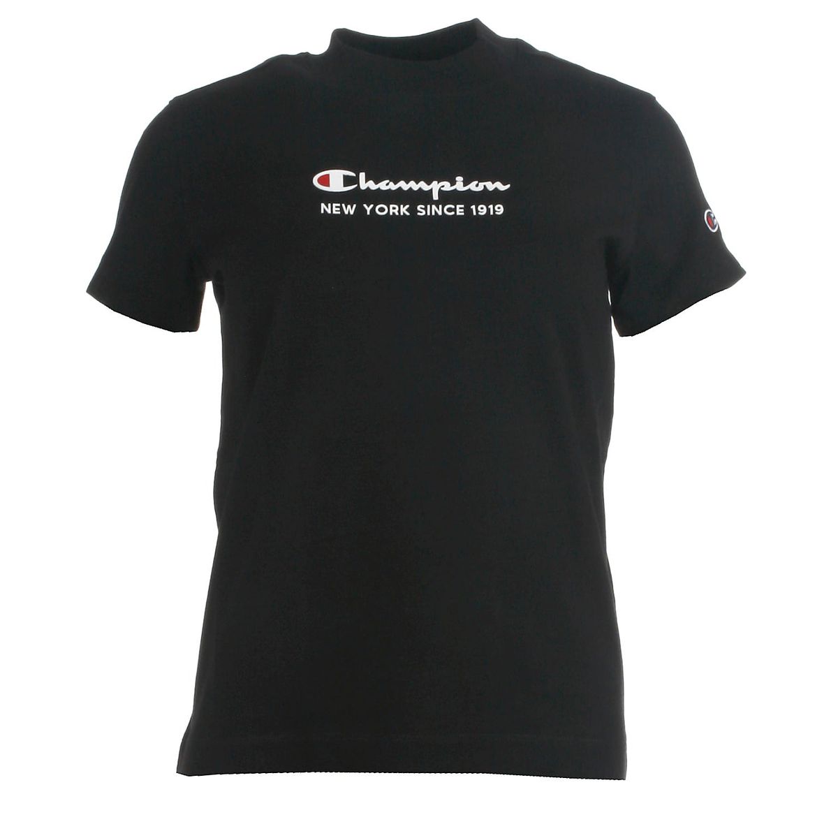 Champion t-shirt s/s, black - 182 - M+ - 38