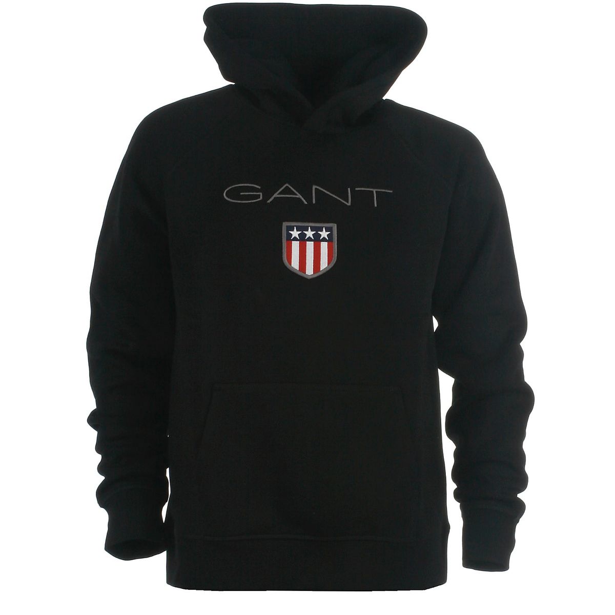 Gant hood sweat, black - 176 - 16år