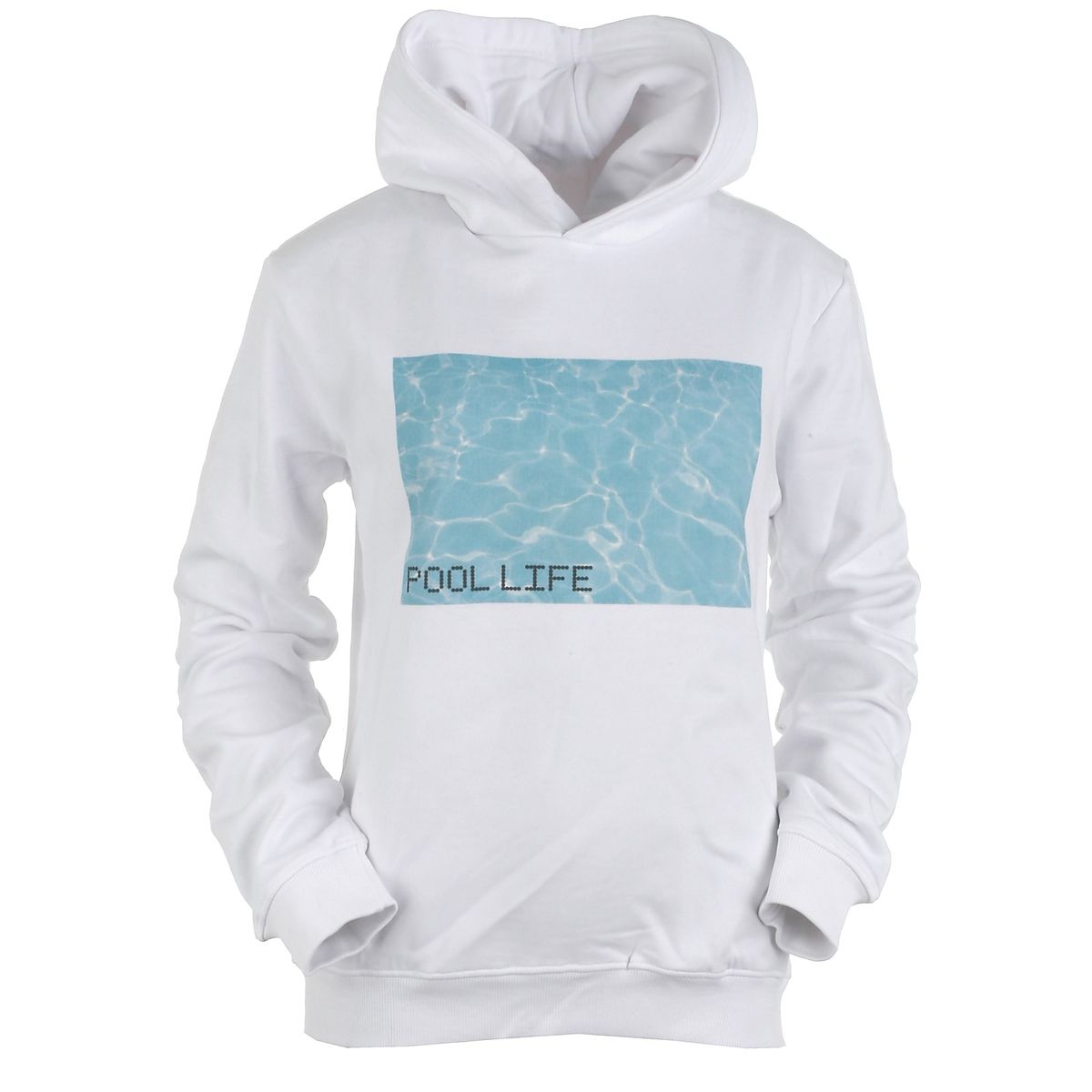 Cost:bart hood sweat, Maja, brightwhite - 140 - 134-140 / S