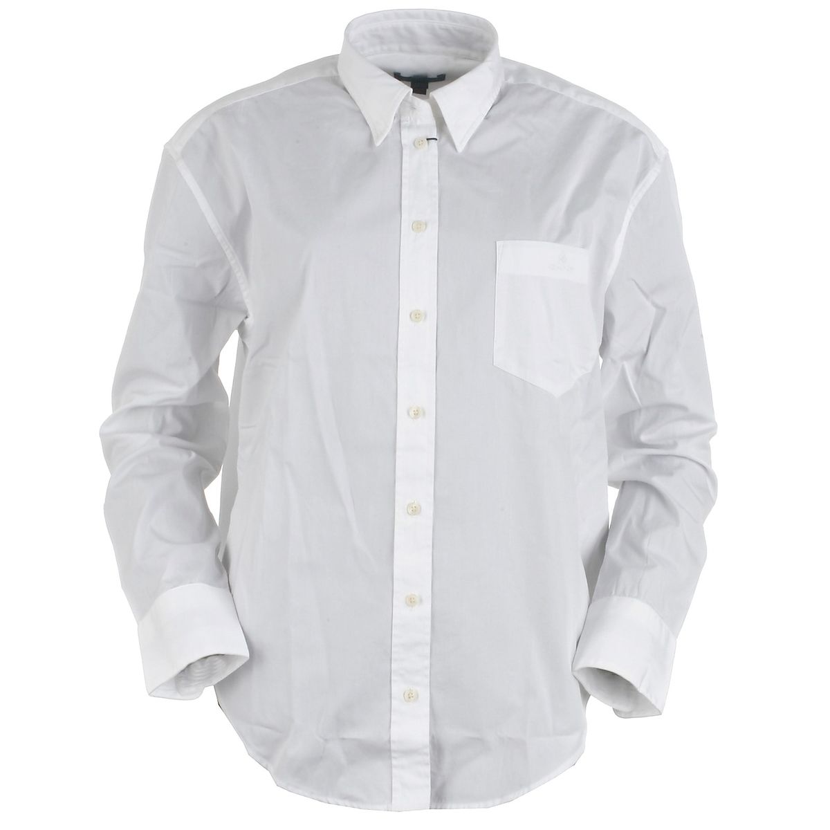 Gant skjorte l/s, Poplin, white - 140 - 134/140