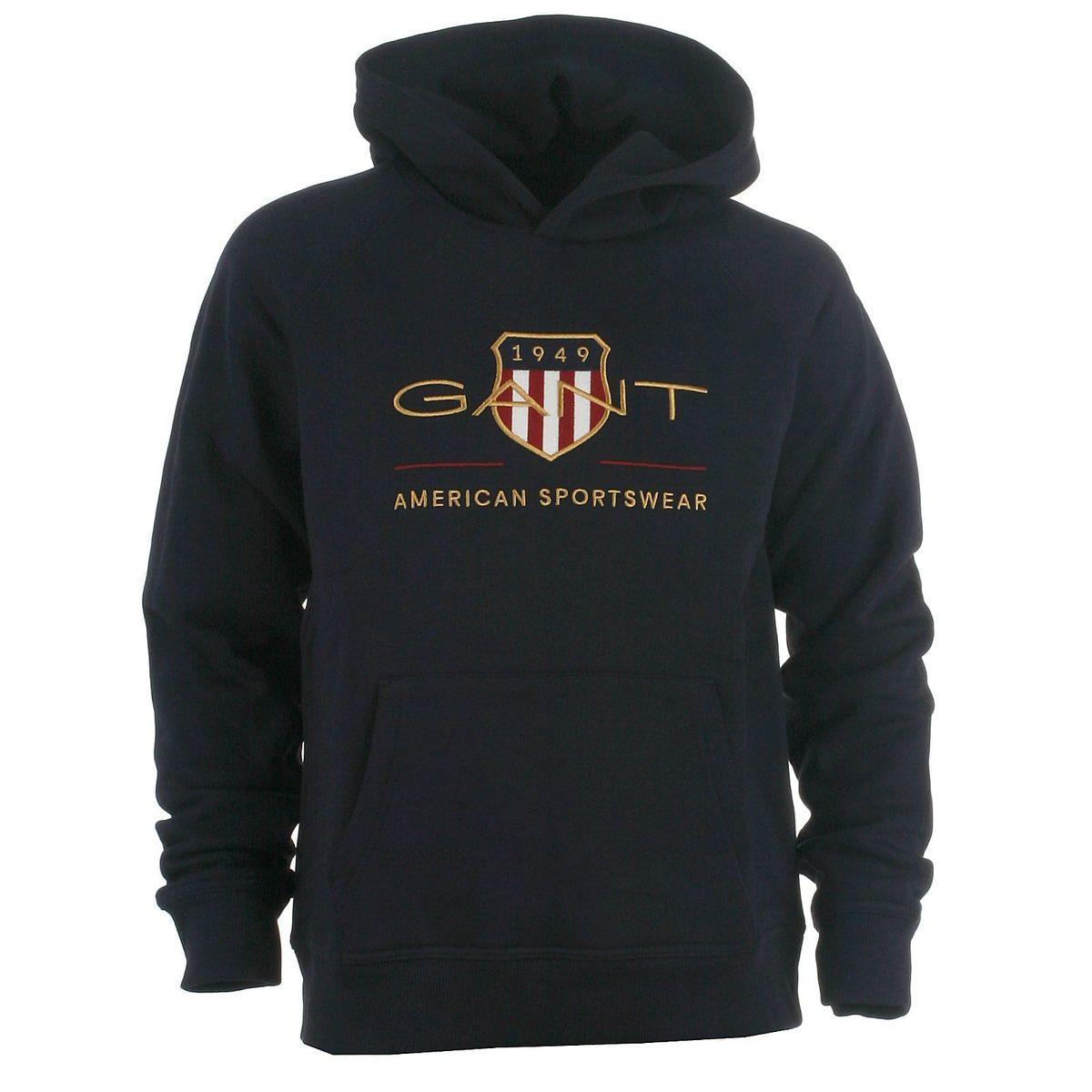 Gant hood sweat, Shield, eveningblue - 176 - 16år