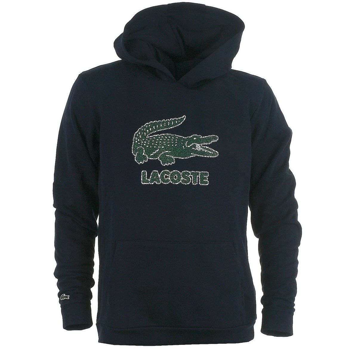 Lacoste hood sweat, navy - 104 - 4år