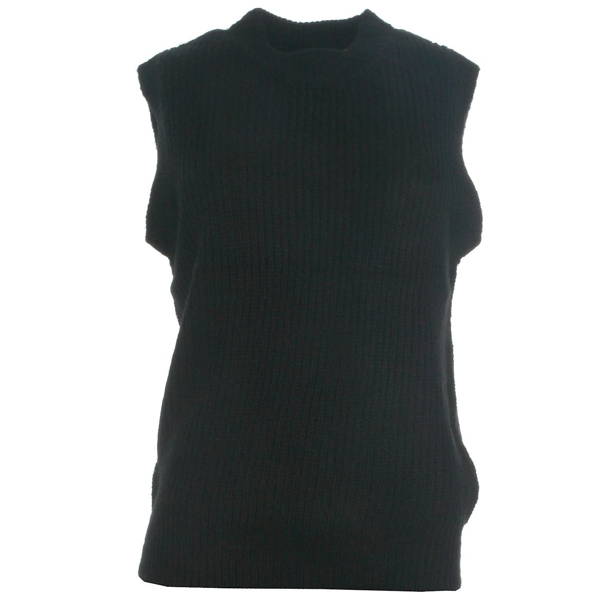 Cost:bart uld strik vest, Tina, black - 164 - 158-164 / L