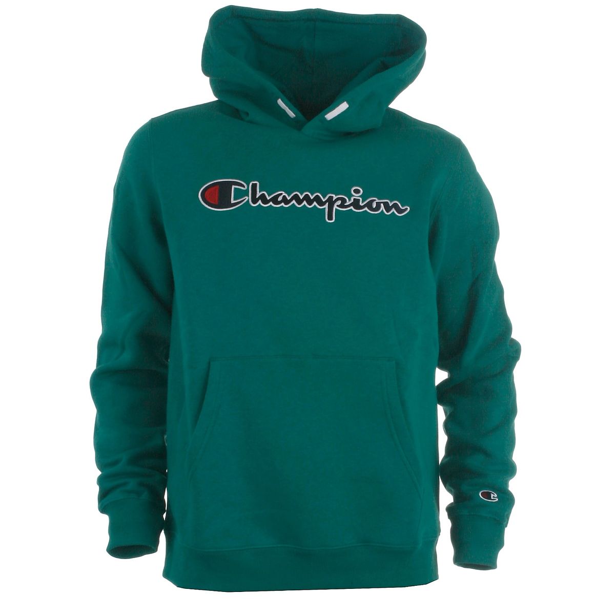 Champion hood sweat, green - 152 - 11-12år