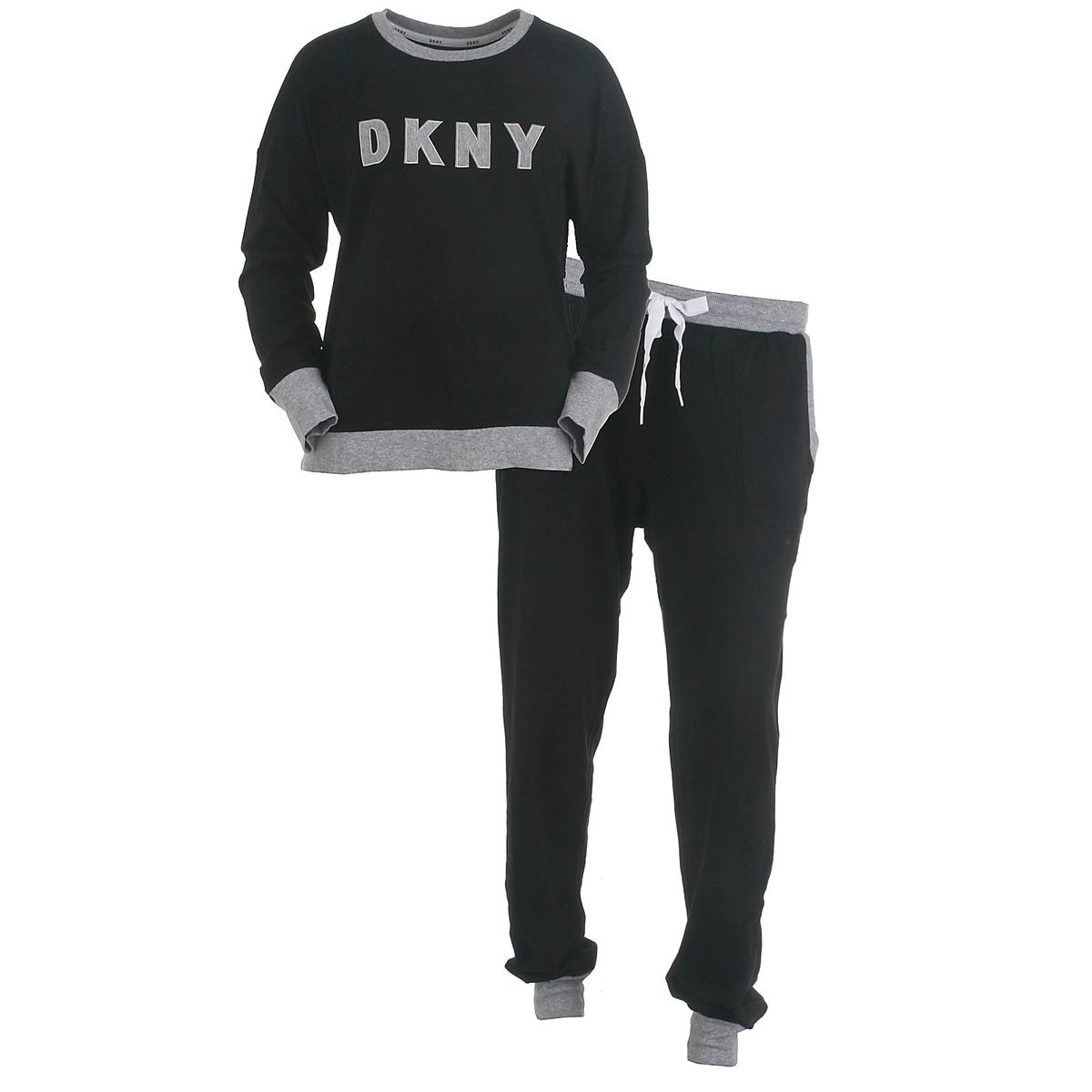 DKNY Nat sæt, sort - 188 - L+ - L