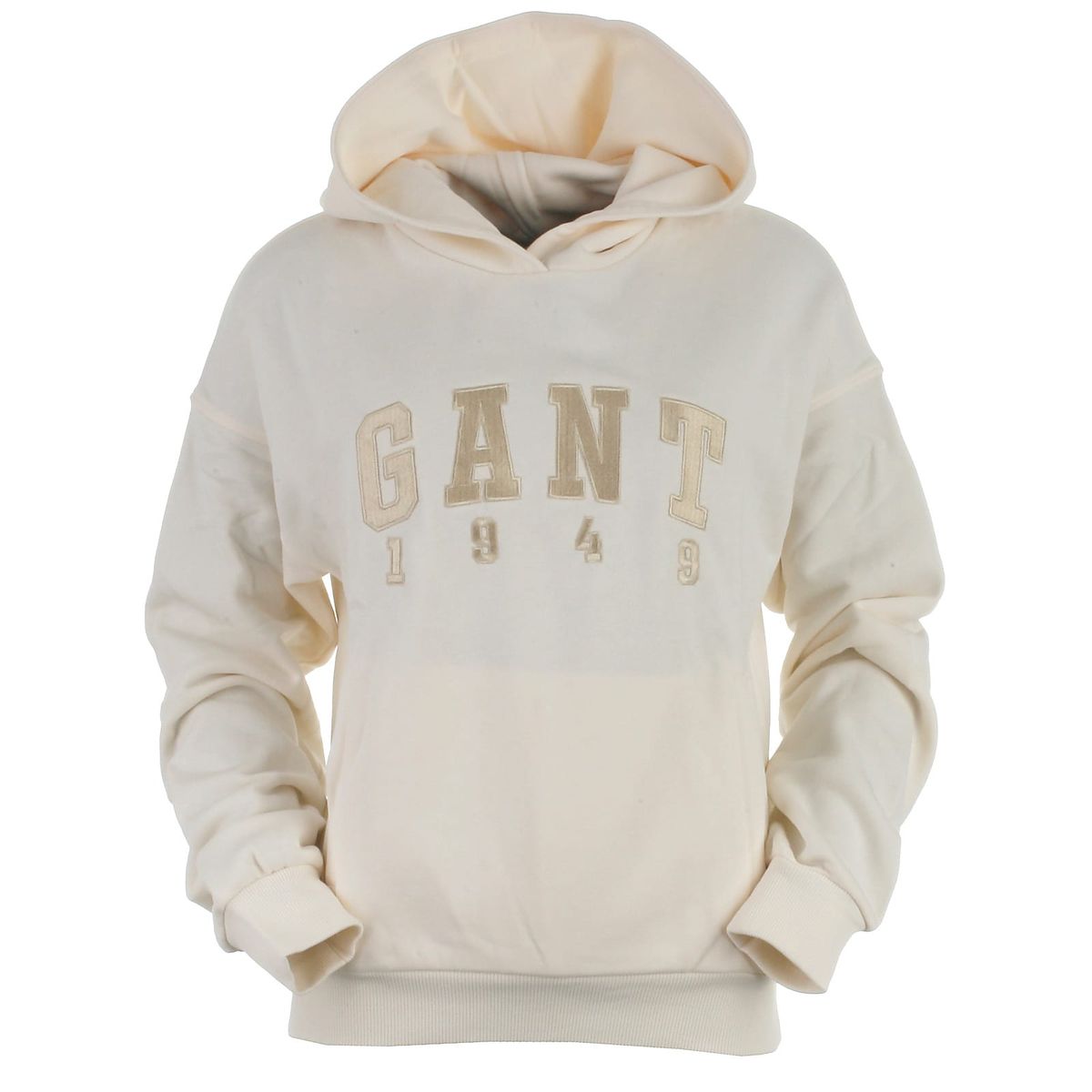 Gant hood sweat, cream - 176 - 16år