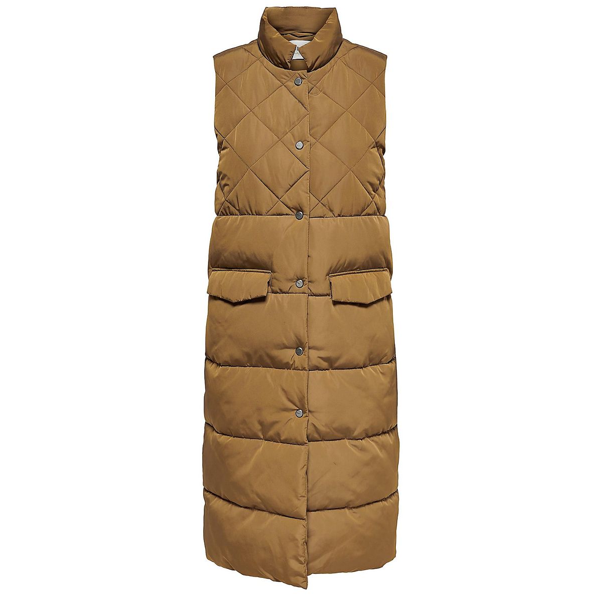 Only quilted vest, Stacy, coconut - 182 - M+