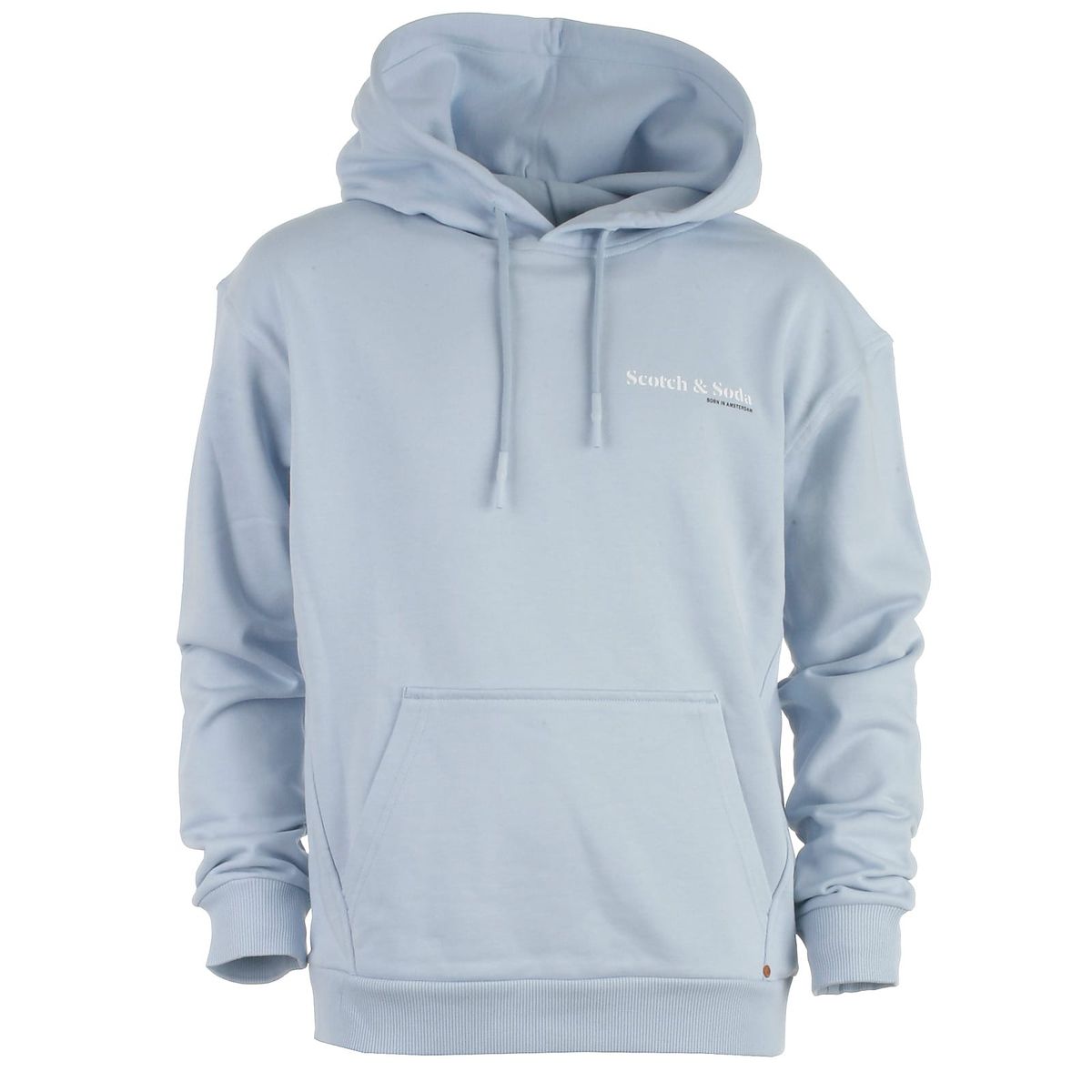 Scotch & Soda hood sweat, blue - 164 - XS+ - 34