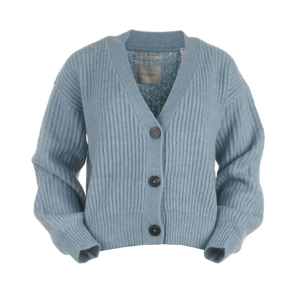 Scotch & Soda uld strik, blue - 176 - S+ - 36