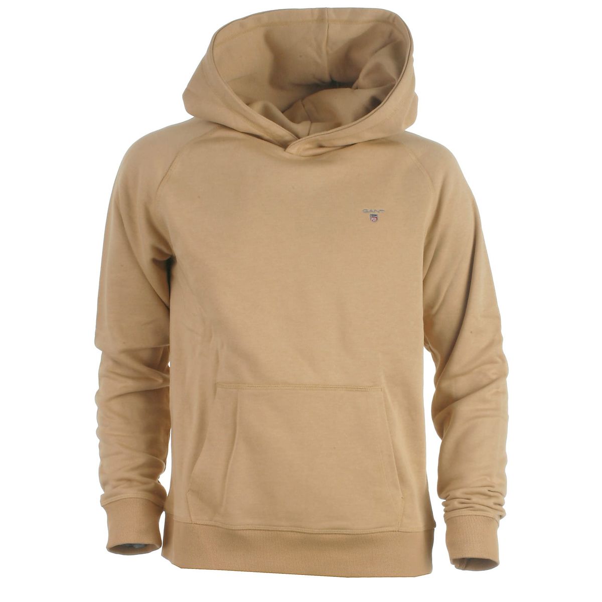 Gant hood sweat, Original, darkalmond - 152 - 11-12år