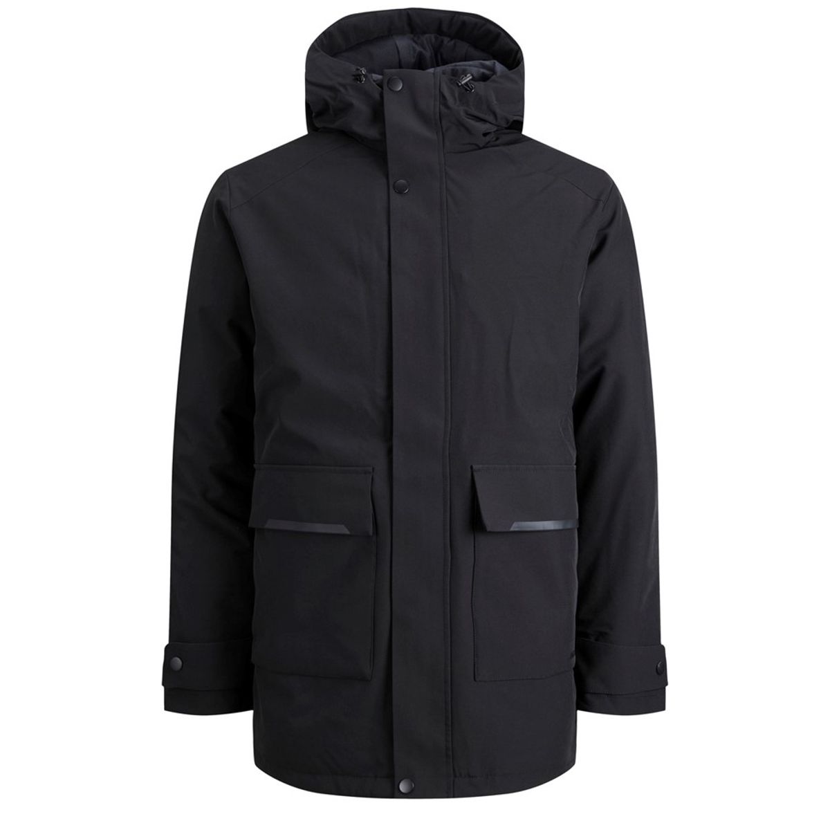 Jack & Jones vinterjakke, parka, Tiko, sort - 182 - M+ - M